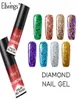 Ellwings Diamond Glitter UV Gel Polish Soak Off Ugel Gel Varnish Manicure UNIL STHINE COM POLLING BASE TOP BASE3255893