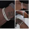 Chain Orsa Jewels Authentic 925 Sterling Silver Tennis Chain Handmade High End Mens Armband SB128 XW