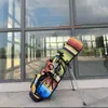 Golf Bags Red Circle T Golf Stand Bags For Men And Women A Lightweight Golf Bag Made Of Canvas Contact Us For More Pictures 396