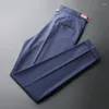 Pantalon masculin 9 pouces petit tube droit à trois couleurs