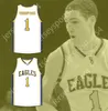 Custom Nay Youth/Kids Klay Thompson 1 Santa Margarita Catholic High School Eagles Weißer Basketball-Trikot 2 Top genäht S-6xl