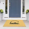 Carpet Entrance door entrance mat porch mat dustproof and anti slip dust removal creative silk circle carpet floor mat foot mat WX