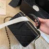 French Designer Bag Women Makeup Bag Classic Fashion Cosmetic Bag Zipper Trunk Diamond Lattice Luxury Leather Sewing Crossbody Trend Pa Ubpa