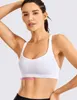 Designer LuL Yoga Outfit Sport Bras Women High Support Yoga Womens Lace Up Sports Bra - Cross Back Sexy No Steel Ring Padding Cute Exercise