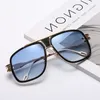 Summer fashion high-end mens and womens sunglasses trendy internet celebrity same style toad mirror cool