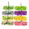 Decoratieve bloemen kransen 144pcs mini 2 cm papieren rozen kunstmatige bloemhoofden boeket voor trouwhuis decoratie plakboeking diy krans ambachtelijke nepbloem