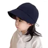 Ball Caps Fashion Baby Baseball Cap Kids Visor Hat For Girls Boys Travel Sun Children Children Toddler 1-5y