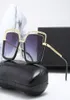 12 Lunettes de soleil pilotes classiques de la marque Classic Fashion Fonds de soleil UV400 Gold Frame Miroir vert 58 mm avec boxl8395374