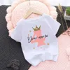 T-shirts T-shirt d'anniversaire pour enfants personnalisé 1-9 anniversaire Keepsake T-shirt personnalisé nom de vêtements pour enfants Top Girl Farty Clothing Giftl2405