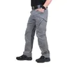 Pantalon masculin City Tactical Mens Multi Pockets Cargo Military Combat Cotton Khaki Black Pant Swat Army Casual Colters Randonnée