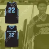 Alfândega de Juventude/Crianças Custosa CAM 22 Westtown School Moose Black Basketball Jersey 1 Top Stitched S-6xl