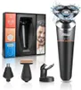 Razors Blades 4IN1 DSP Mens Razor Facial Beauty Kit Beard Multi functional Nose and Ear Hair Trimmer Q240508