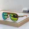 IC! Berlin Designer Fashion Solglasögon Sunshade Glasses Head Composite Metal Optical Frame Classic Luxury Sung Lasses For Men Women Starfart Size 58-17-145