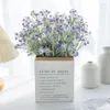 Decoratieve bloemen kransen 5 vorken kunstmatige bloemplant gypsophila hot sales bruiloft bruids boeket kerst huis decor vase diy cadeaubotografie prop prop