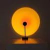 LED Sunset Lamp Nightlights USB Projector Birthday Party Decoration Mood Lights For Bedroom Living Room Wall Pography 240508