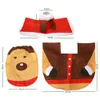 Covers Toilet Elf stoel Decoraties, Santa Ornament Christmas Badkamer Xmas Home Indoor Decor