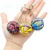 Keychains Lanyards Basketball Souvenir Keychain Game Game Ball Keyring 3D Basketball Fan Collectable Pendant Keychain Friend Gift J240509