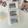 Nuovo album fotografico per fotocardi trasparenti Instax Mini Album Storage Carbard Stamp Name Card Calco Book Album De Fotosfor