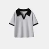 T-Shirts Sommermädchen Polo-Hemd Kurzärmeled Top Childrens Mode Childrens T-Shirt Jugendschule T-Shirt Baby Kleidung 1-10TL2405