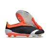 30e anniversaire 24 Boots sans lacs Elite FG Soccer Shoes Cleats Boots Football Tacos de Futbol Trainers Sports