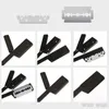 Razors Blades Neue Raon Razor Edelstahl gerade Kante Metall Aluminium Griff Herren Bart Trimmer Barber Shop Tools Q240508