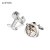 Couchettes LIGNES MENSE MELLES GROME SEAVEPUNK GEARD MECANICAL CUFFLINKS MENS RELOJES GEMELOS CUFFLINKS Q240508