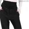 Senior Specialty armazena qualidade Buurberlyes calça feminina Casual Counts Counter confortável de calças pretas populares com logotipo real