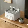 Tissue Box Napkin Holder Remote Control Storage Desk Organizer Office Multifunctionele Sundries Ontainer Storage Home