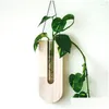 Wazony 5 stylów wiszący lina wazon kwiatowy prosty drewniany hydroponiczny stojak na rośliny shee kreatywne rzemiosło domowe dekoracja ogrodu Dro ot1lq