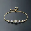 Wedding Bracelets Brand Cubic Zirconia and Shell Pearl Wedding Bracelets Gifts for Mom or Mother of the Bride