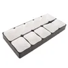 Wachboxen Teile Aufbewahrungsbox 5 Fächer Impact Widerstand Wachmacher Reparaturwerkzeuge Tablett tragbar für Zubehör