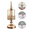 Candle Holders 1pc Table Holder Metal Stand Home Decor Elegant