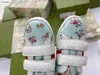 New baby Sneakers Sky blue kids shoes Size 26-35 High quality brand packaging Buckle Strap girls shoes designer boys shoes 24May