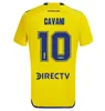 23 24 25 Boca Juniors Fans Player soccer Jerseys CAVANI VILLA SALVIO Men kids Benedetto Salvio camisa de futebol football shirt TEVEZ CARLITOS MARCOS ROJO VAZQUEZ