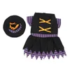 Costume de vêtements pour chiens Capes de chat Witch Cat Cape avec des faveurs de fête de chapeau pour la taille