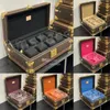 Cosmetische kast sieradendoos Coffret polyvalent lederen horlogebox 8 heren Watch Organizer sieraden opbergdozen mode dames ringen lade cases