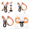 Hunting Slingshots Slings S ALLIAG Shoting Catapt Outdoor High Quality Toys with Card Ball Rubber Band Games Athletic Games Drop Livrot Dholb