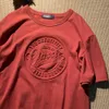Vintage 3D -Druckstahl Siedel Herren Shortsleeved T -Shirt Casual T -Shirt Paare T -Shirt Lose Tees 240506
