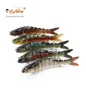 Lifelike Fishing Lure 8 Segment Segment Swimbait Crankbait Hartköder langsam 30 g 14 cm mit 6 Fischereihaken Fishing Tackle 513301010101010