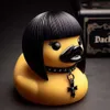 Duckieville Satan Punk Death Rock Valentina Lady Gothic Girl Duck