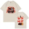 Herren T-Shirts Rapper T Shirt Music Album Abschluss Grafik T-Shirts Männer Fashion Hip Hop Vintage T-Shirt Übergroße Strtwear T240506
