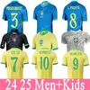 22 2023 2024 Brazylijskie koszulki piłkarskie L.paqueta Neymar Vini Jr. 23 P.Coutinho Richarlison Football Shirt G.jesus T.Silva Bruno G. Pele Casemiro