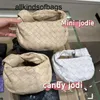 Handbag Italy Jodie Top Venetabottegs Bag Candy Tecida a axila Super Mini Leather Cy