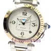 Crattre Designer Watches de haute qualité 38 mm W31035T6 Silver Diad Watch Mens Wristwatch_800043 avec boîte d'origine