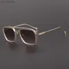 Lunettes de soleil de concepteur de haut niveau d'origine Homme MAN DOUBLE POUR LES VERES AVEC DITA DE LA MENE MODE MODE MOYABLE AVEC LES LOCES DE SUMBRES DE MYOPIE PURAN TITANIUM AVEC LOGO REAL