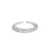 3 mm 925 Anneau en argent sterling pour la fête de fête de fête de luxe Bijoux de bijoux anneaux femmes ouvrant des fonctions de carrière en carrière en carrière