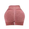 Women Yoga Shorts High Caist Workout Lift Butt Butt Gym Running calça curta Sportswear 240509