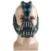 Party Masks Bain Mask Role Playing Dark Knight Adult Helmets Halloween Horror Props Movie Q240508