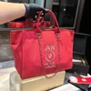 Fashion Luxury Bag sandbeach Brand Handbags Canvas Multi color Woven Shopping High Quality Cosmetic Bag Genuine Leather Crossbody Messager Purse by