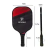 PILKLEBALL PIĄTY FIBLASS Surface Pickleball Setusapa Zatwierdzony zestaw Portable Racquet Gift Zestaw wewnętrzny i na zewnątrz 240506